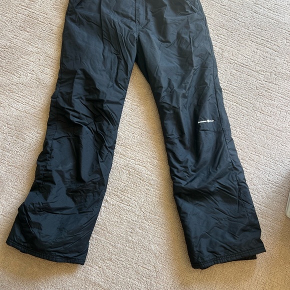 Unisex Black Snow Pants Sz: M - Picture 1 of 4
